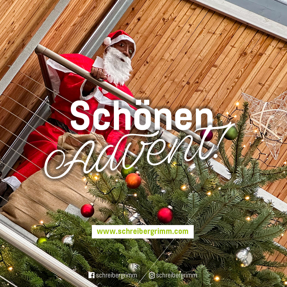 Wir wünschen Euch und Ihnen allen einen schönen Advent!