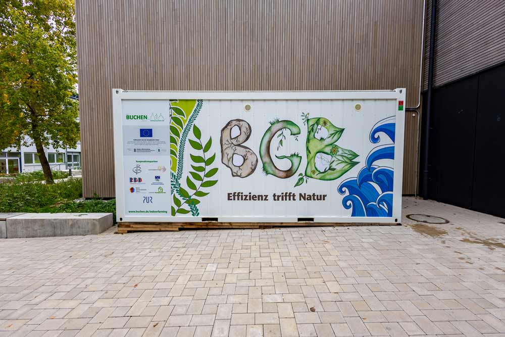 Indoorfarming Container am BGB