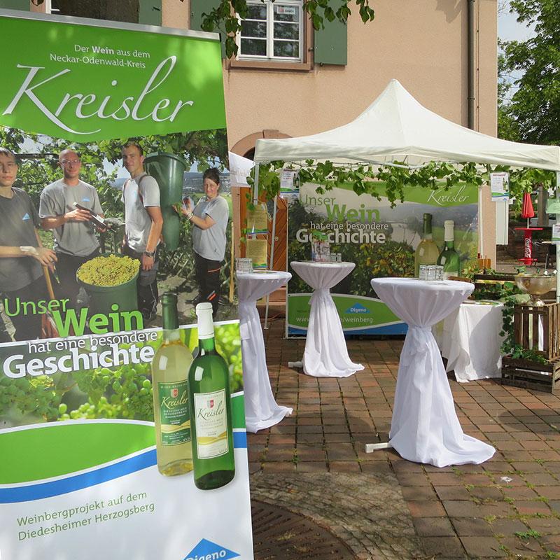 Messestand für den Kreisler