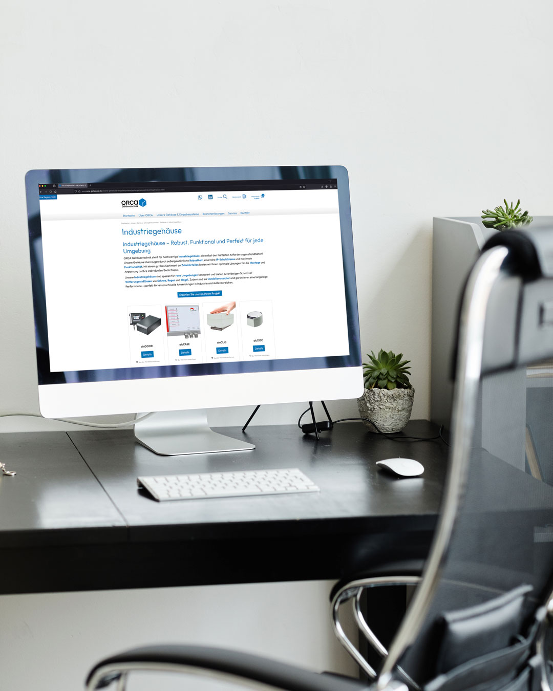Orca Webseite