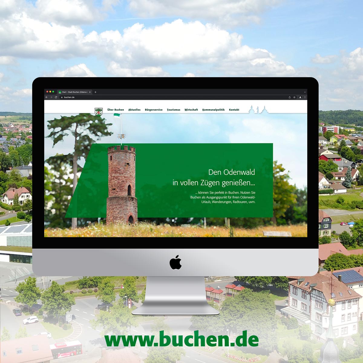 Webrelaunch der Stadt Buchen