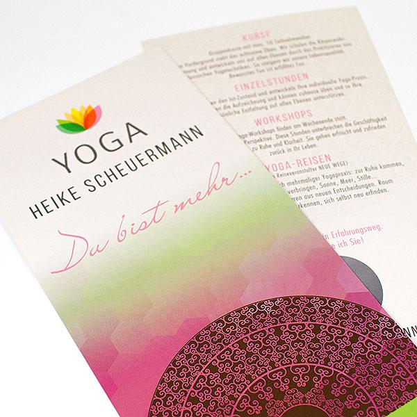 Yoga in Buchen mit Heike Scheuermann