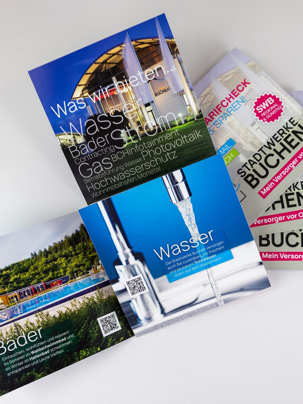 Imageflyer für die Stadtwerke Thema Wasser
