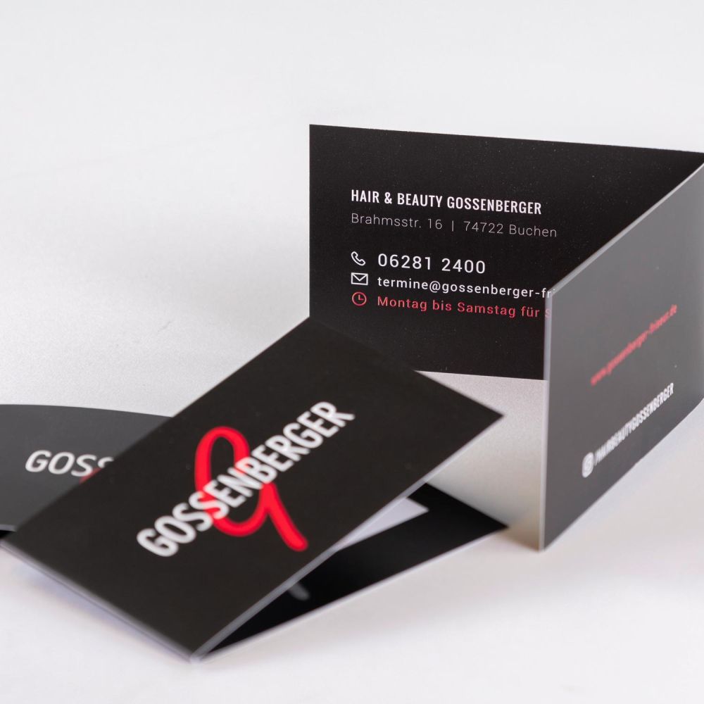 Termin- & Visitenkarten Gossenberger