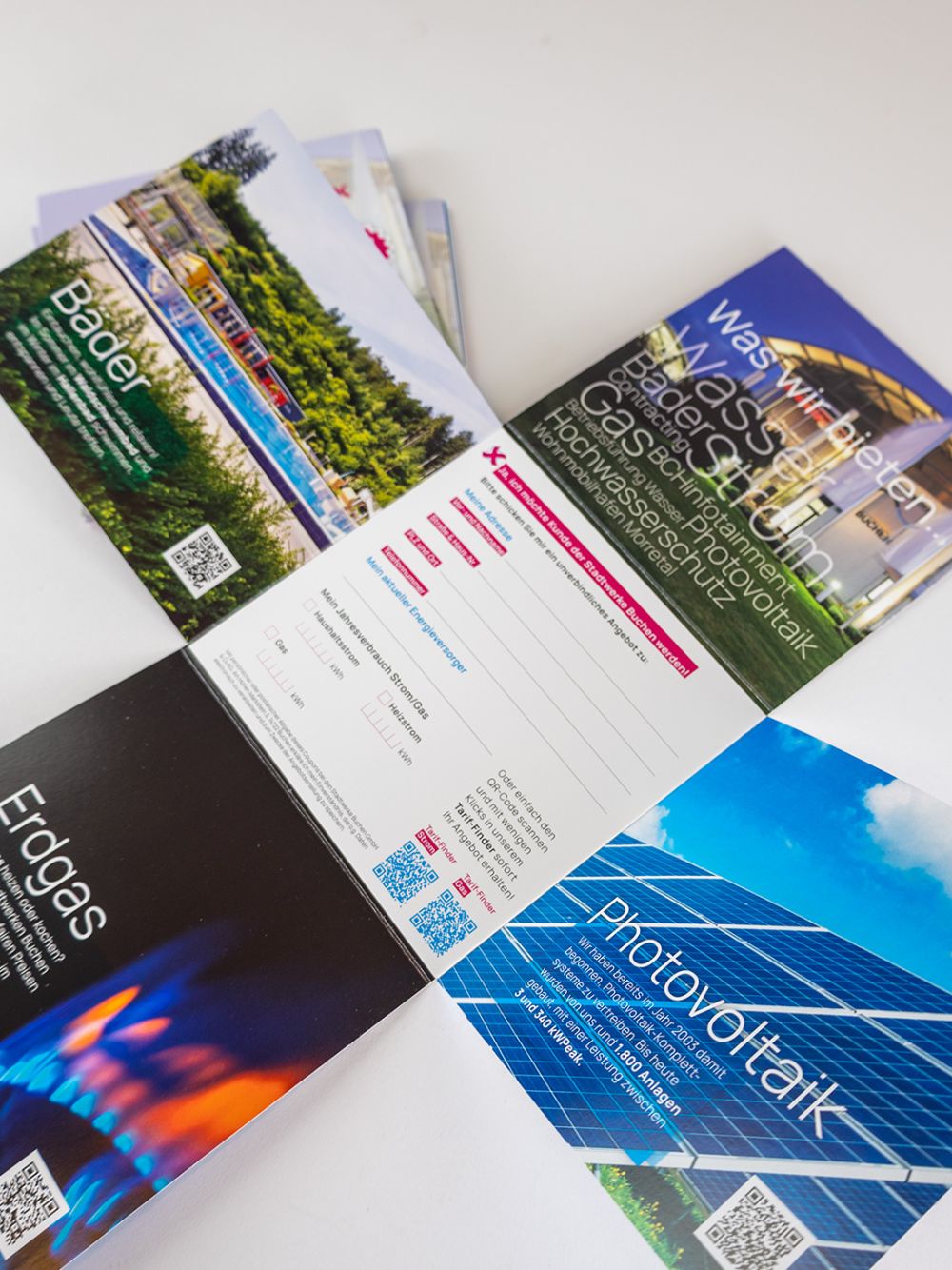 Imageflyer für die Stadtwerke