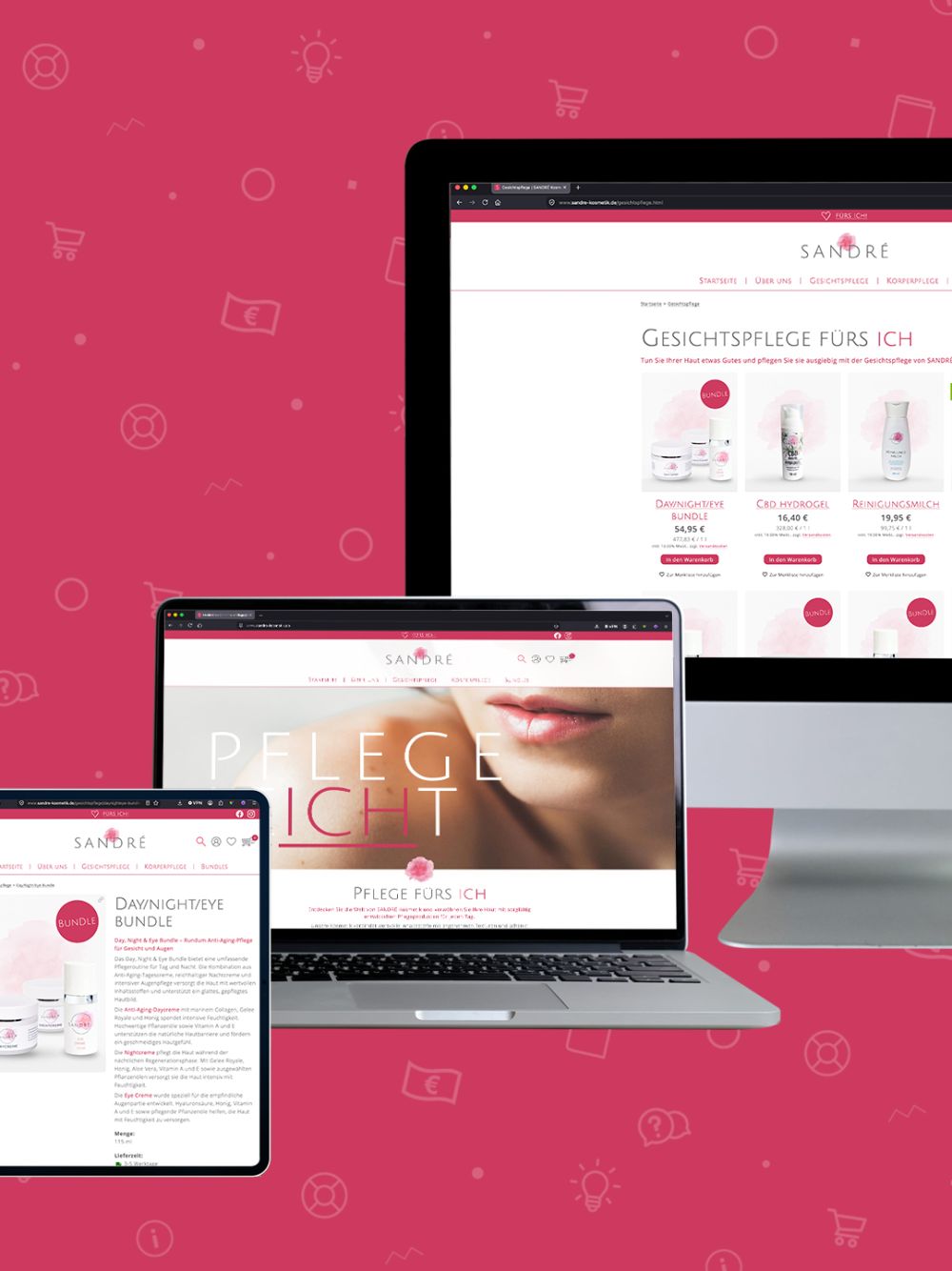 Onlineshop SANDRÉ Kosmetik