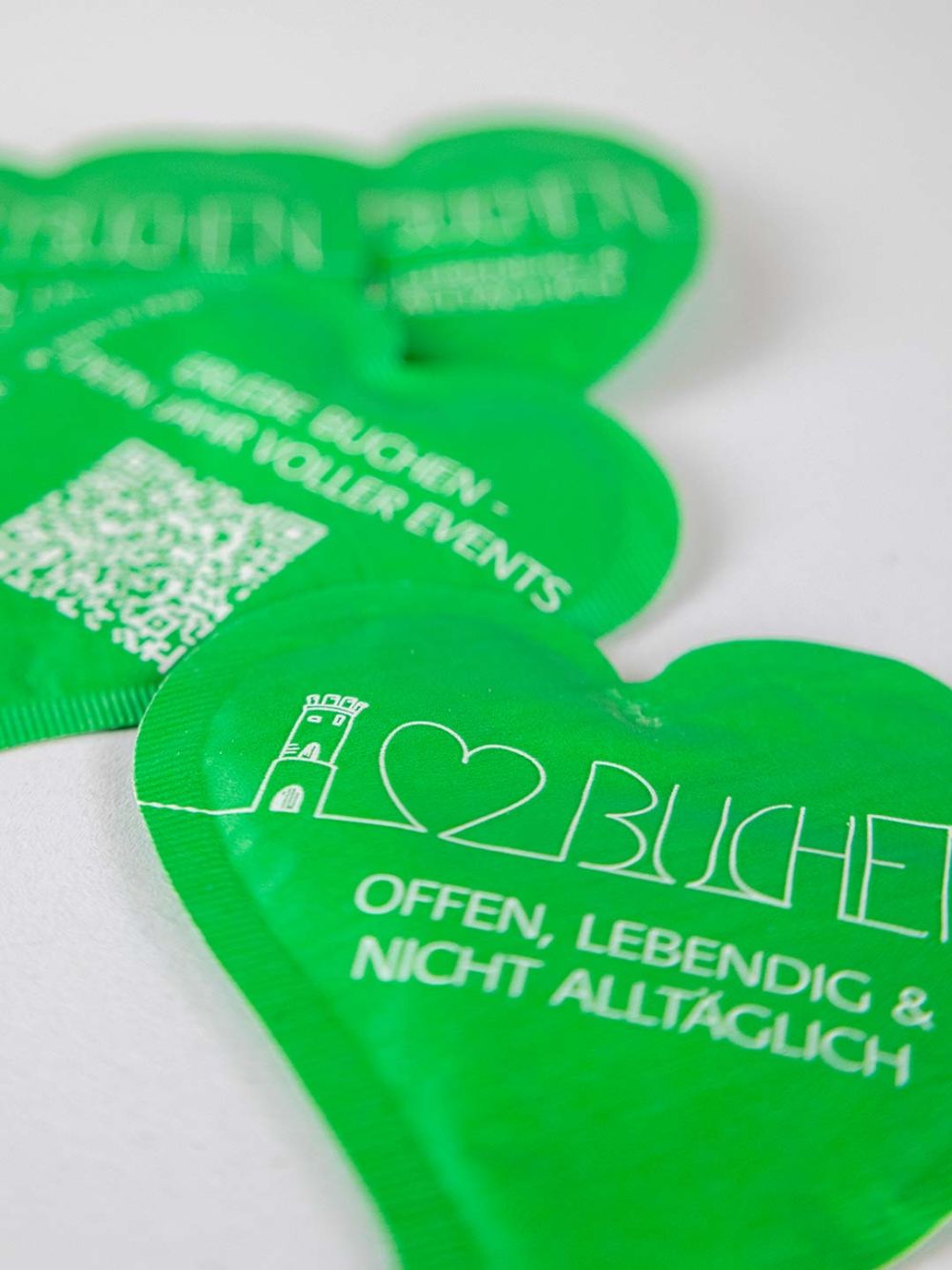 I love Buchen Zuckertütchen^