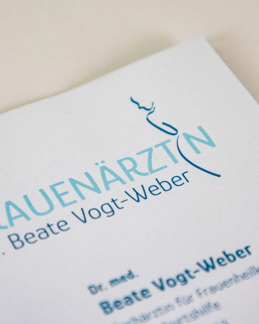 Geschäftsausstattung für Dr. med. Beate Vogt-Weber