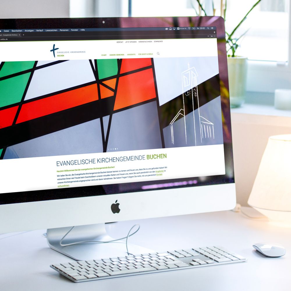 Webseite der evangelischen Kirchengemeinde Buchen