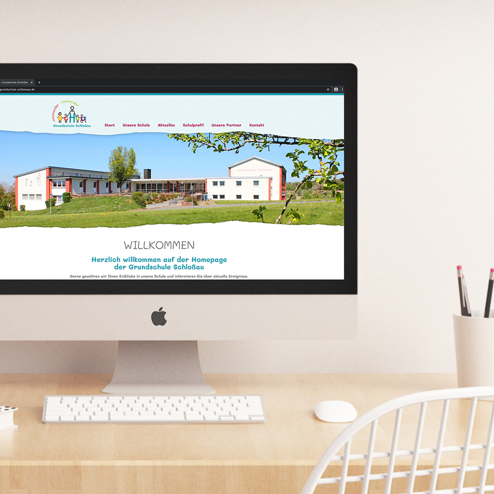 Neue Webseite für die Grundschule Schloßau