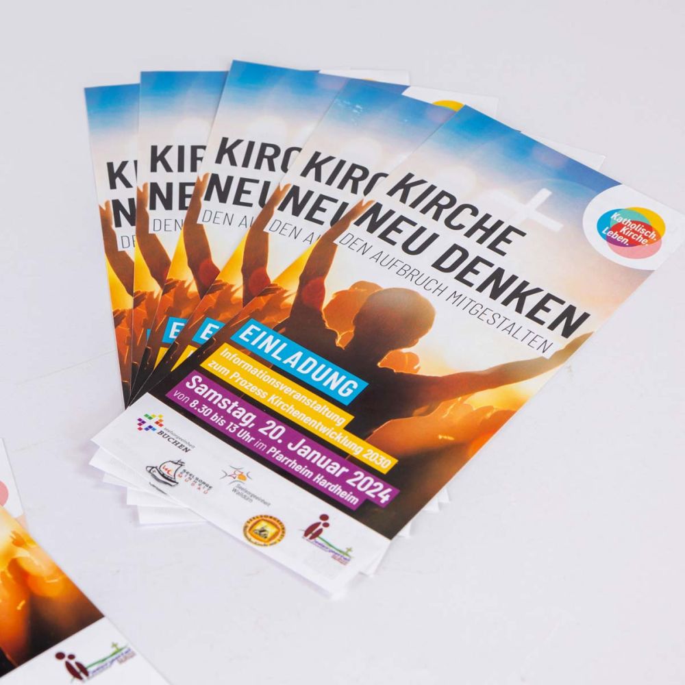 Flyer Kirche neu denken