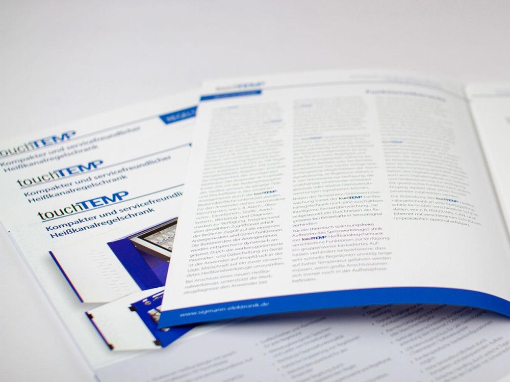 Text im Flyer