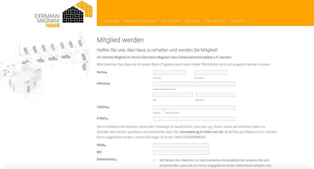 Mitglied werden