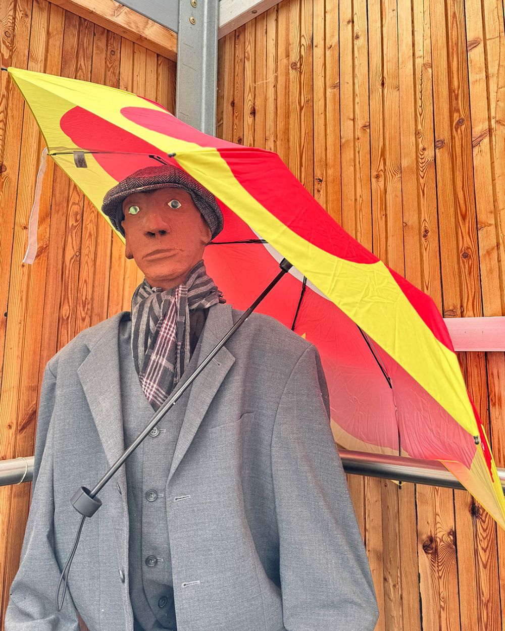Regenschirme fürs Gesundheitszentrum