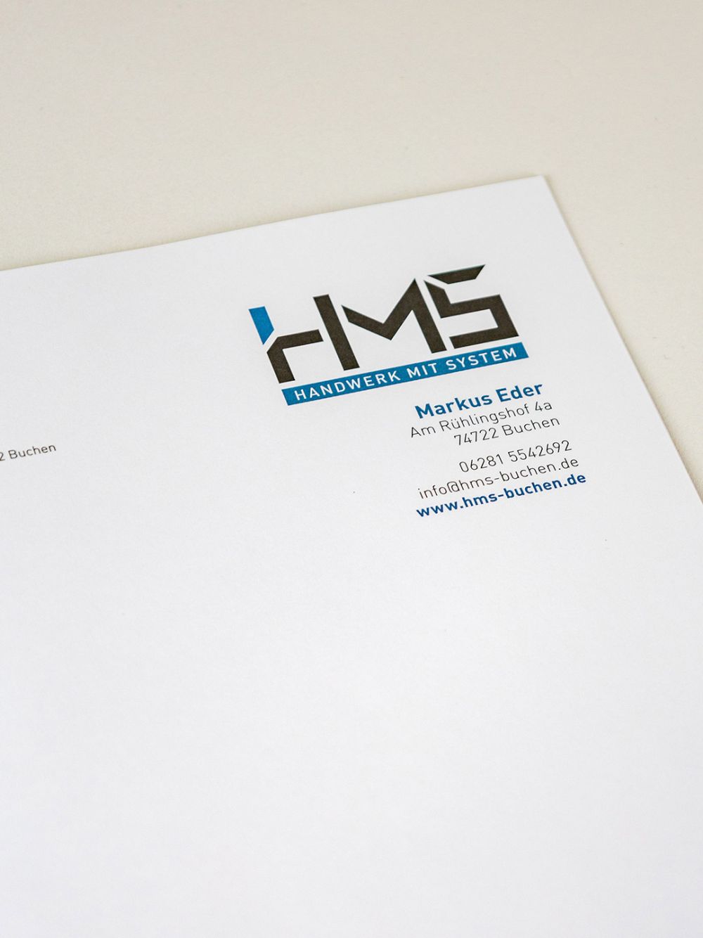 Briefpapier für HMS