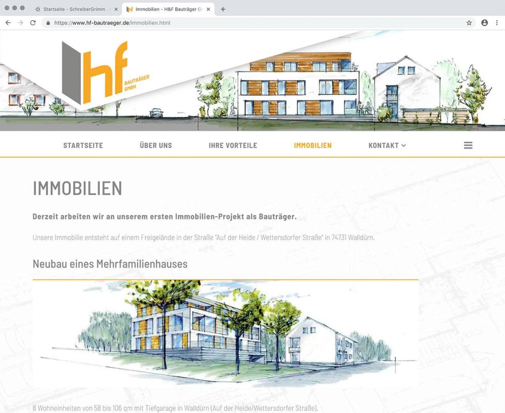 Immobilien von H&F Bauträger