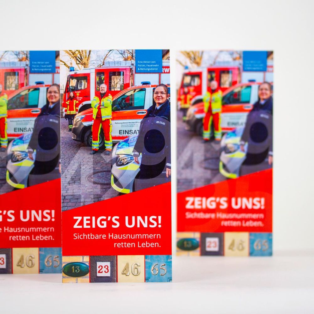 Flyer Zeigs uns aufgestellt