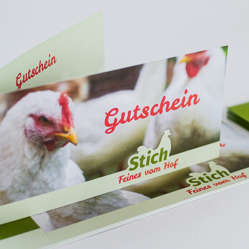 Die Gutscheine vom Hof-Stich