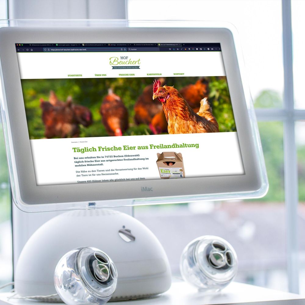 Webseite für Hof Beuchert