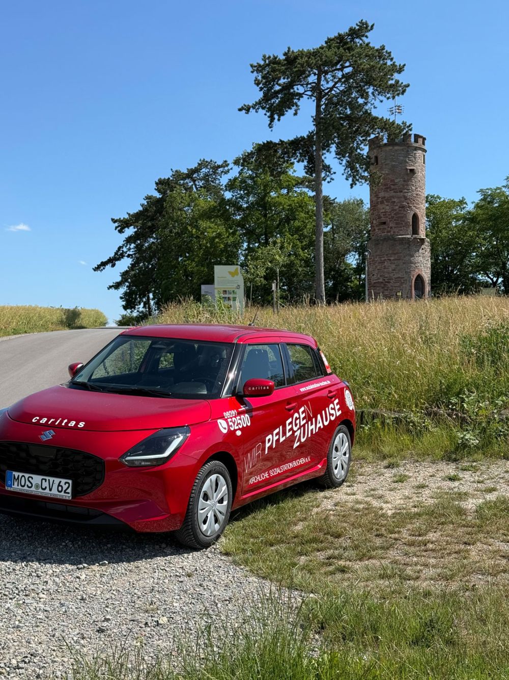 Roter Suzuki Swift