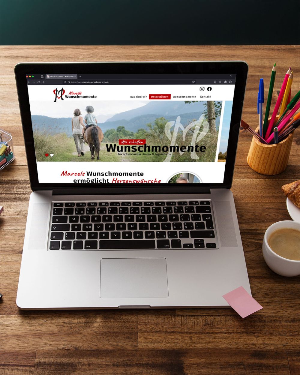 Webseiten Mockup