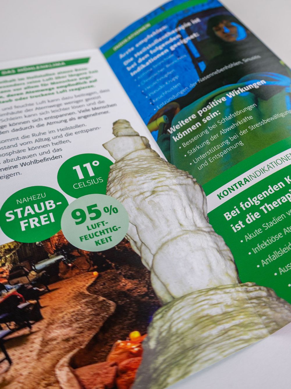 Flyer Heilstollentherapie