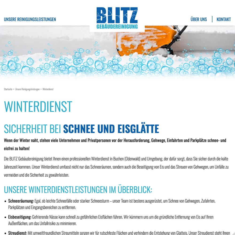 Screenshot Winterdienst
