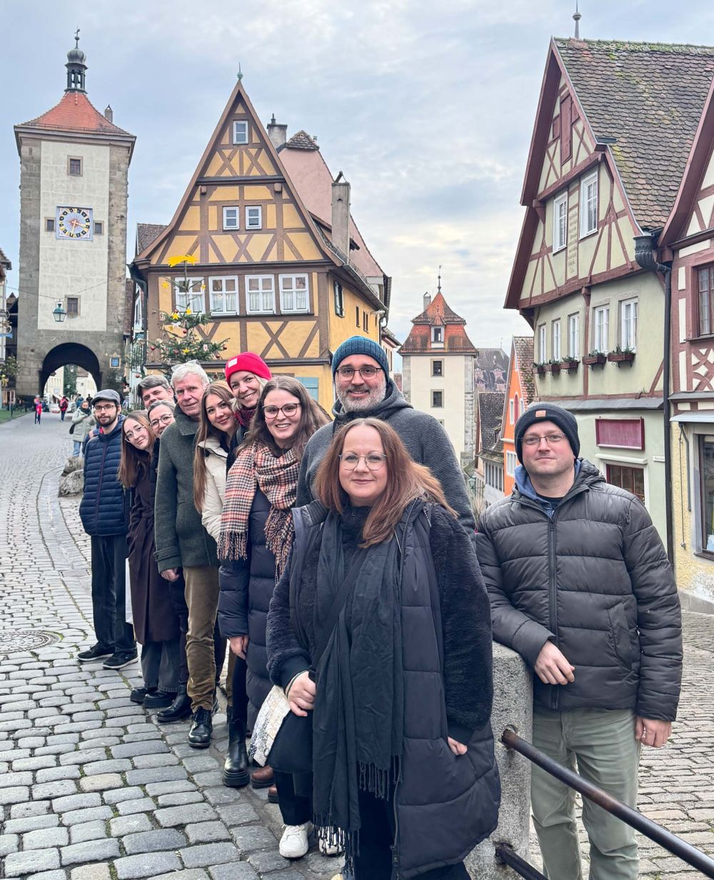 SchreiberGrimm Team in Rothenburg ob der Tauber