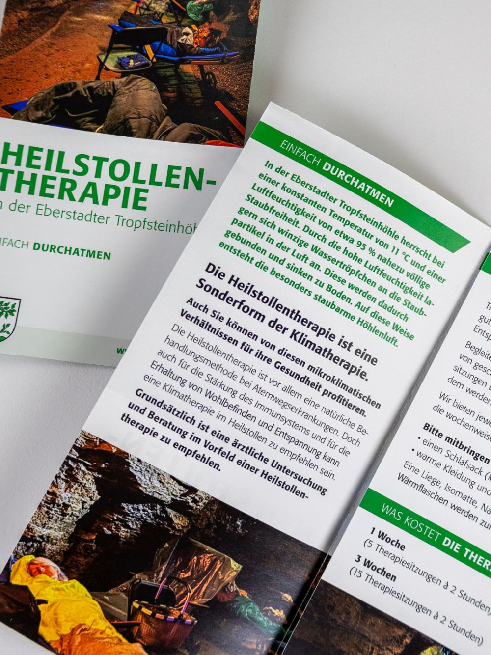 Flyer Heilstollentherapie