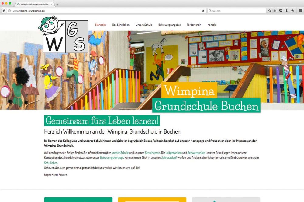 Startseite Wimpina Grundschule