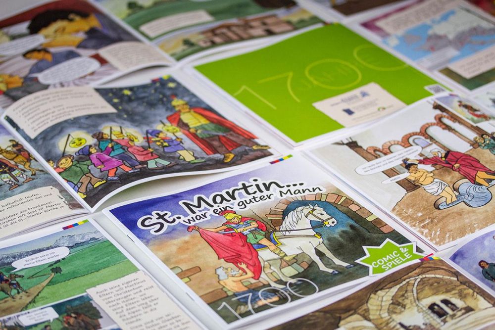 St Martin Comic