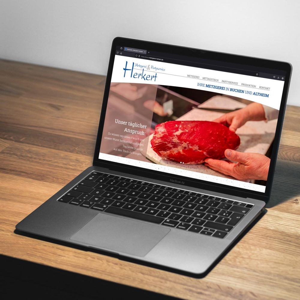 Webseiten Mockup