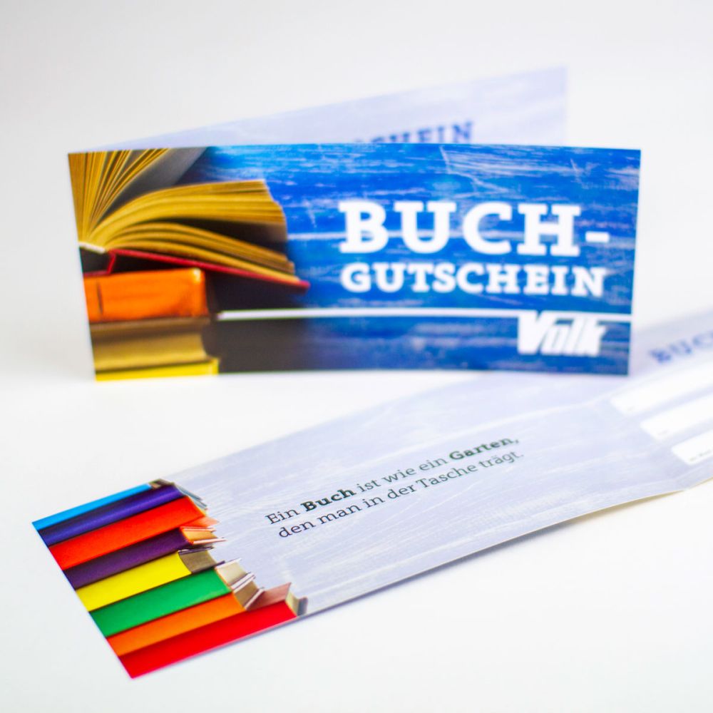 Gutscheine der Buchhandlung Volk