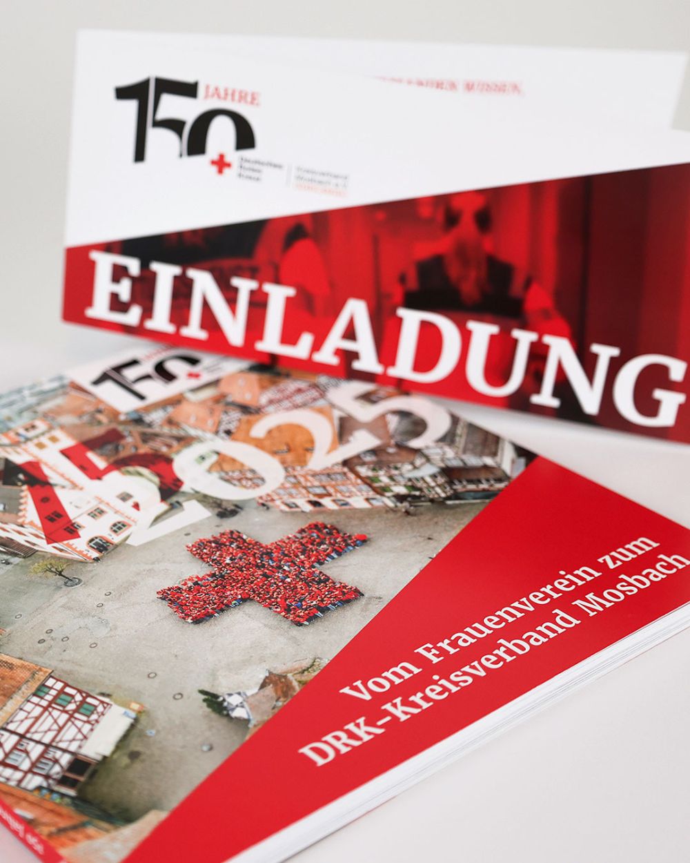 Einladung und Festschrift 150 Jahre DRK