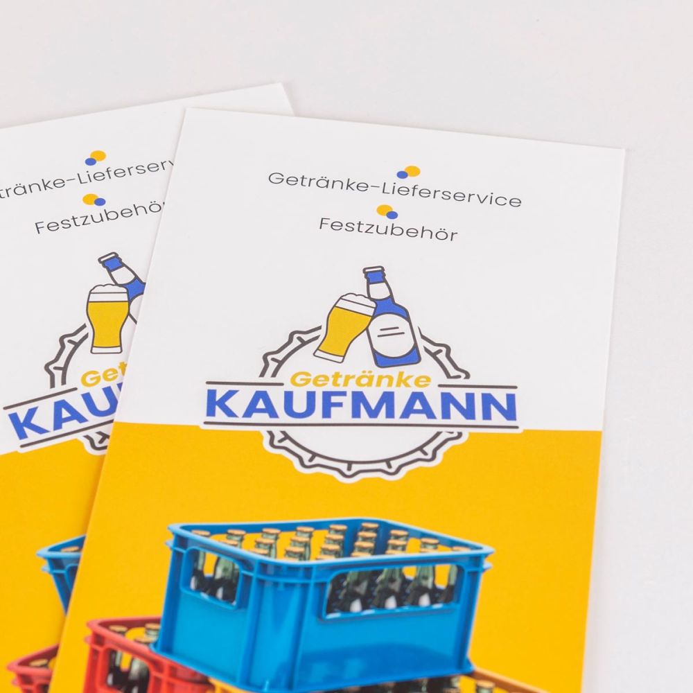 Flyer Getränke Kaufmann 