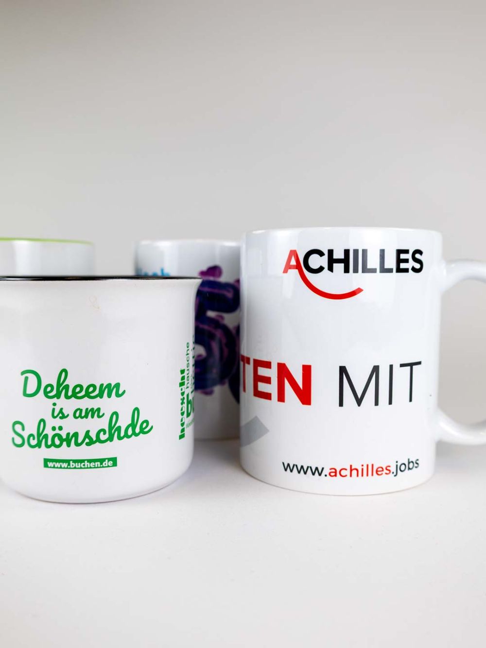 Achilles und Buchen Tasse
