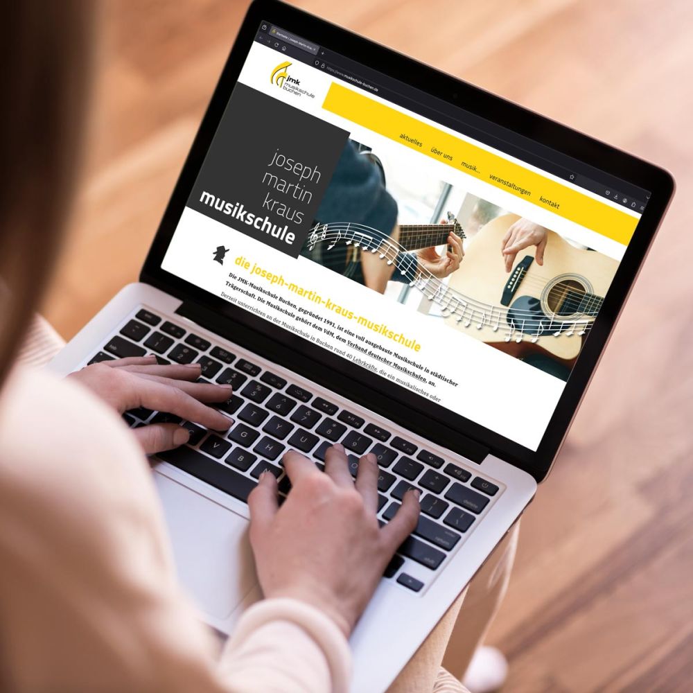 Webseite für die JMK-Musikschule Buchen