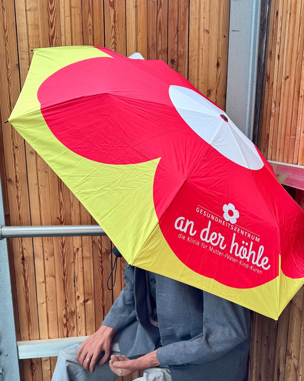Regenschirme fürs Gesundheitszentrum