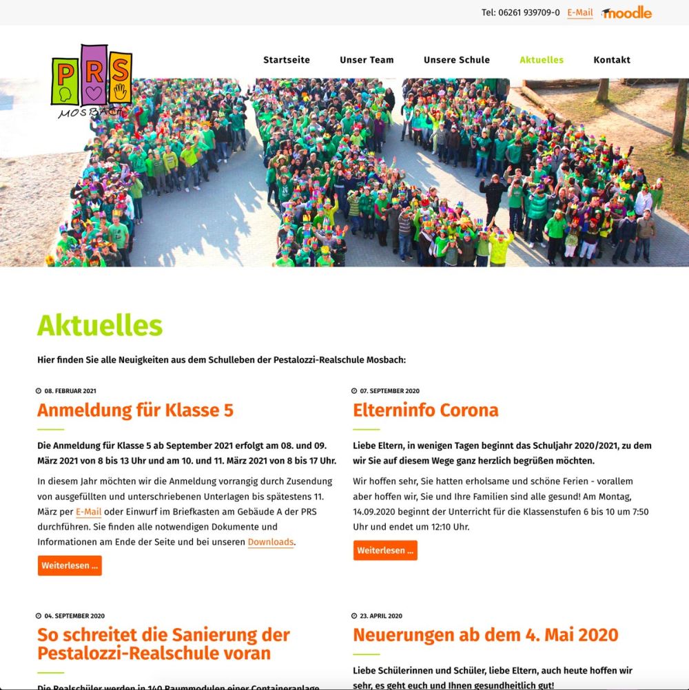 Aktuelles der PRS